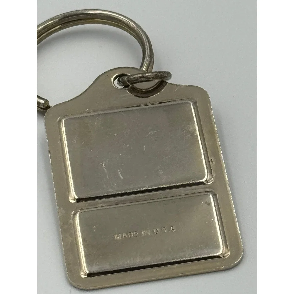 Vintage Lighthouse Christian‎ Academy Maryland Apple Keychain Made in USA Metal